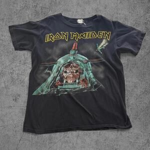Vintage 1987 Iron Maiden Aviation Tee